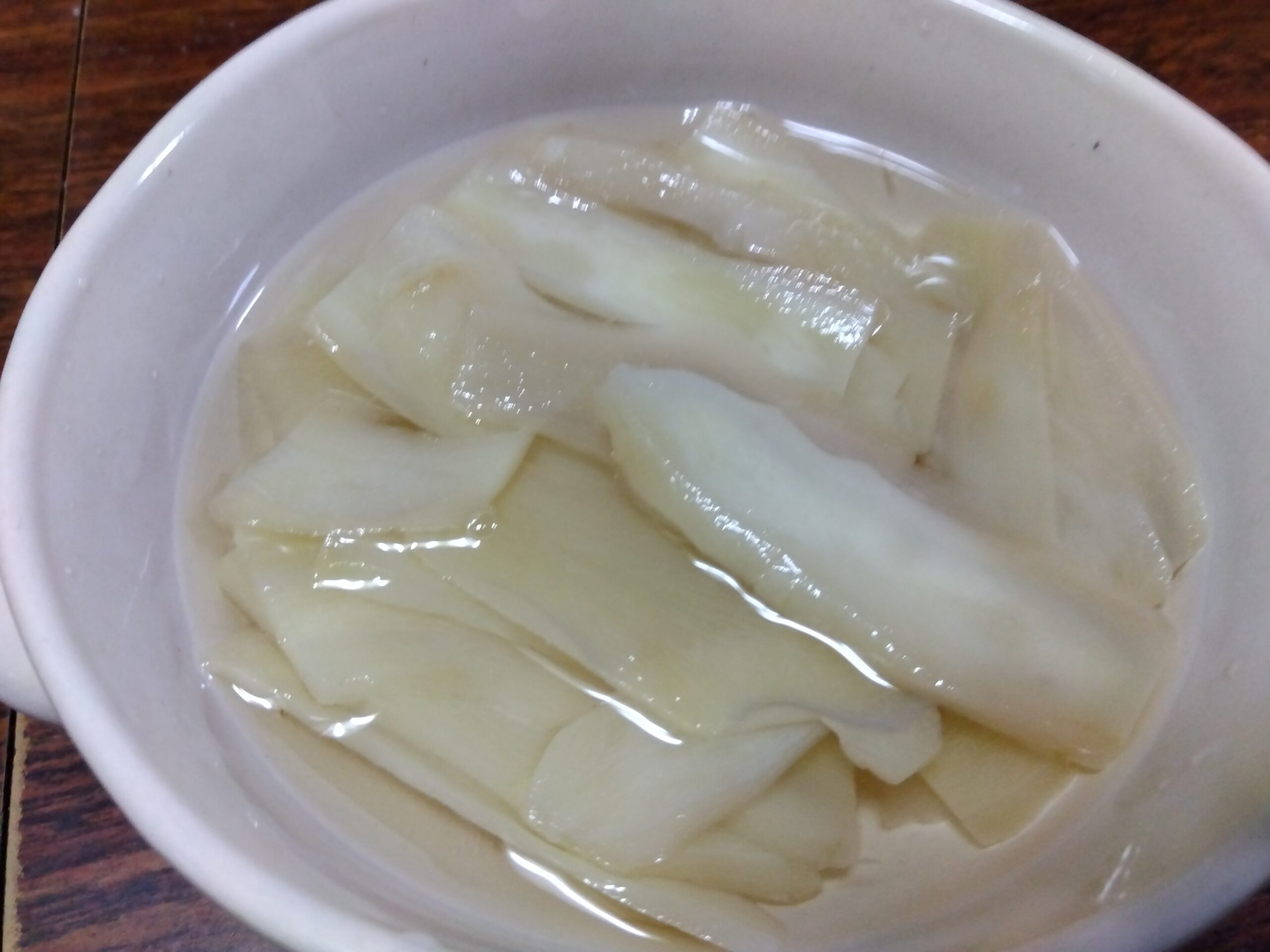 カンタン酢に漬けた新ショウガ