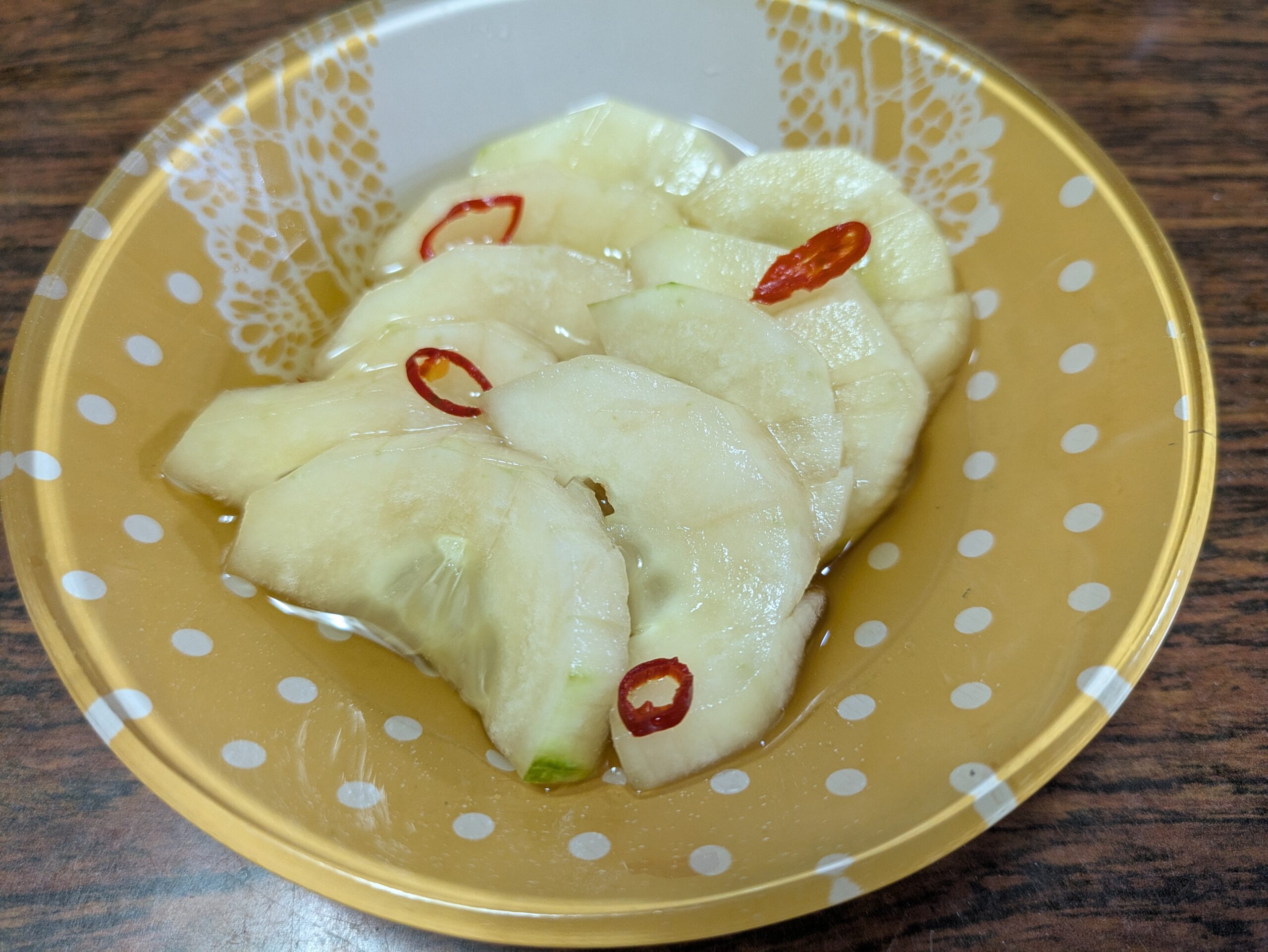 加賀太胡瓜の漬物