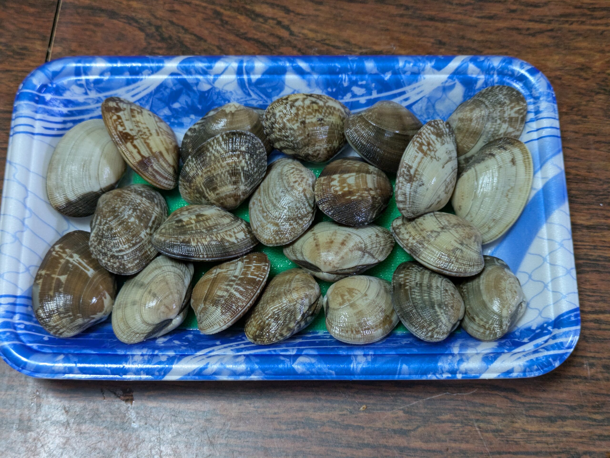 イオンで買った解凍アサリ