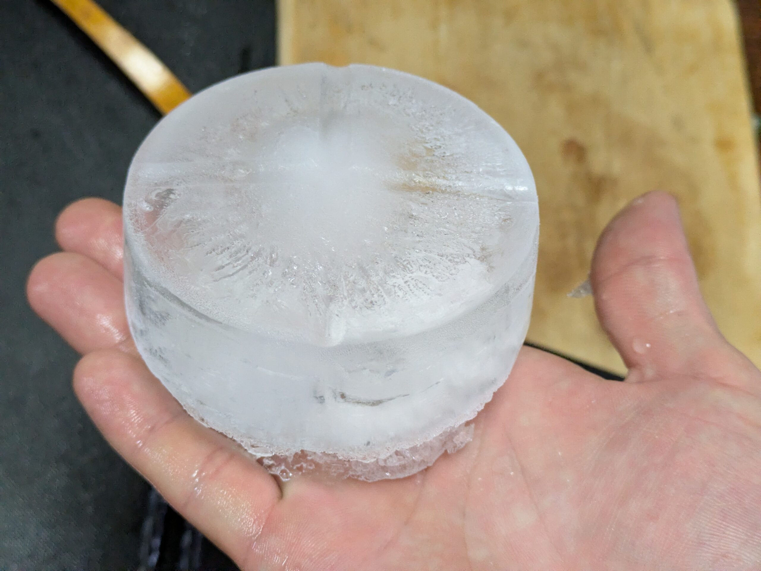 カキ氷用の大きな氷
