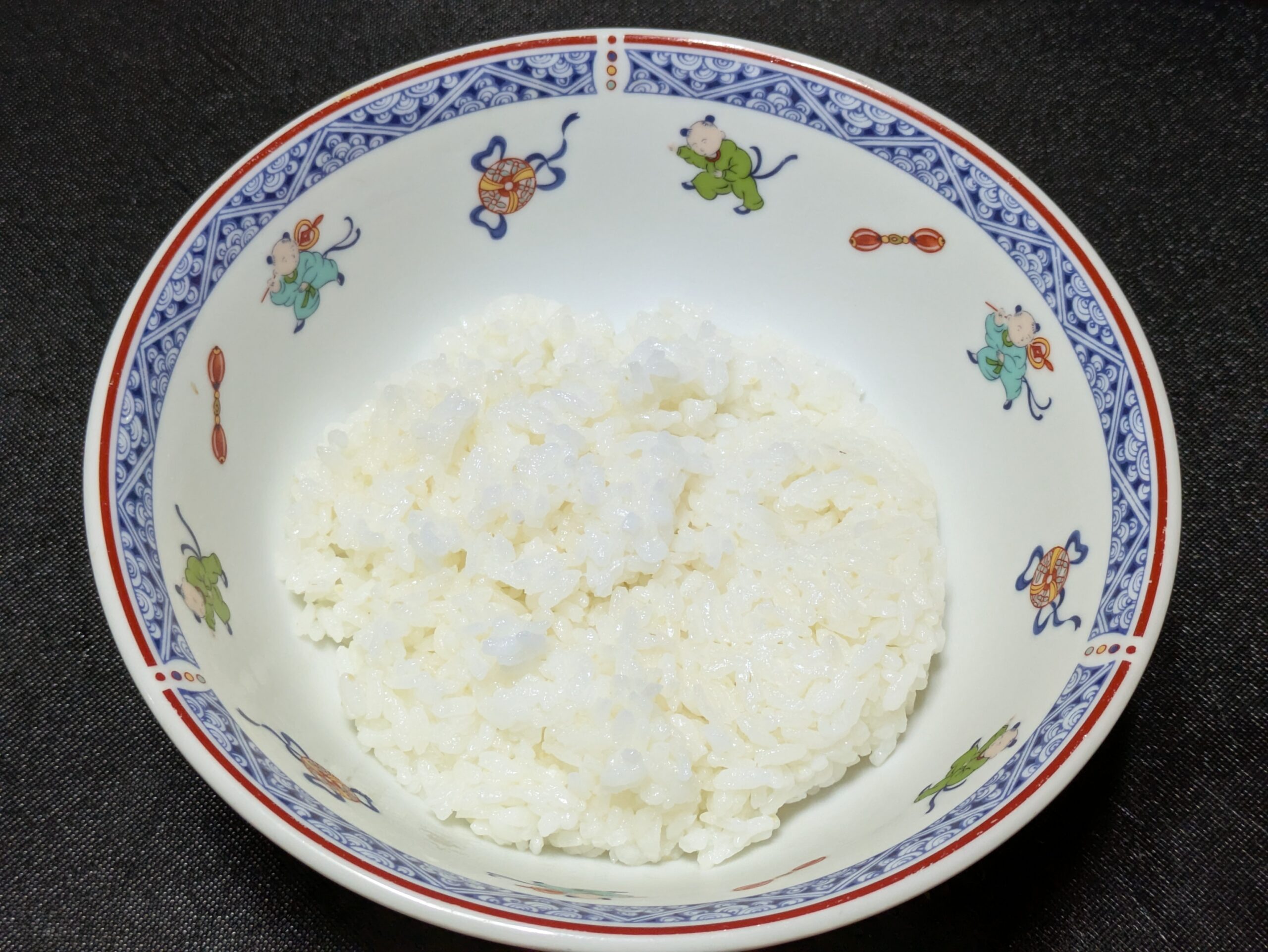 とろみを付けた天津飯の甘酢あん