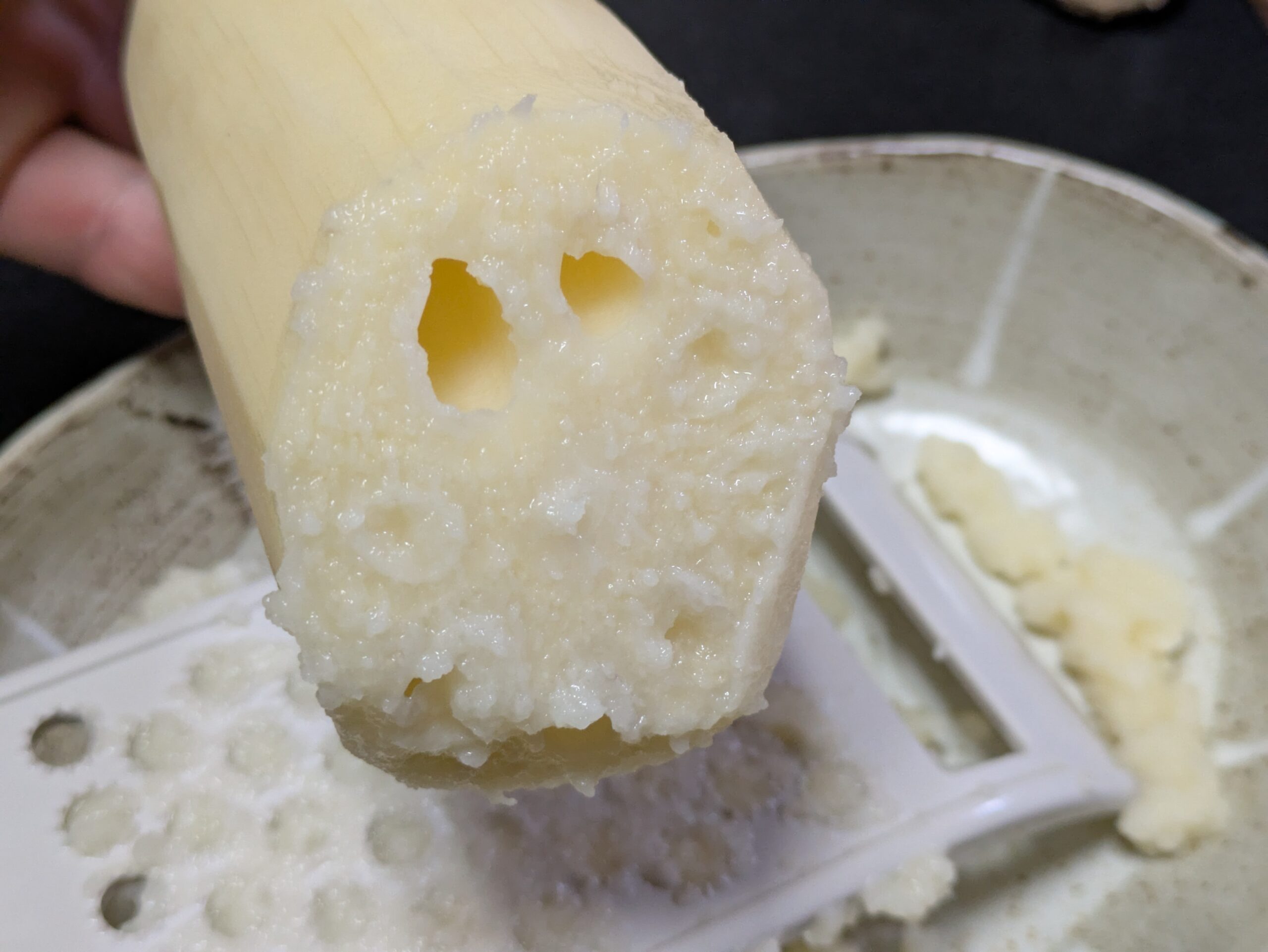 すりおろした加賀れんこん